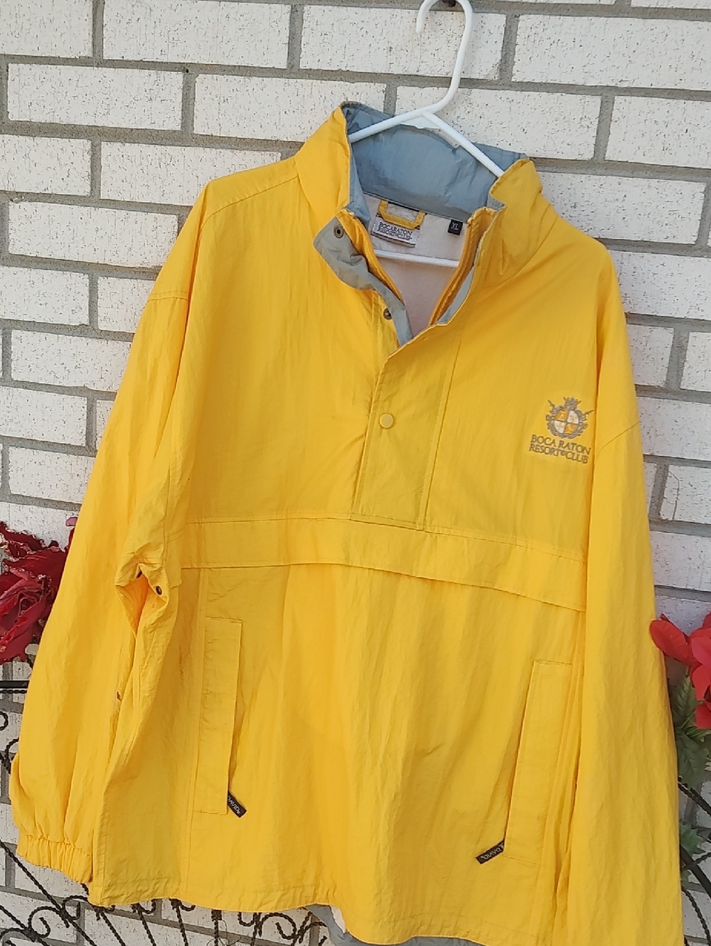 Yellow Pullover Windbreaker - Picture 5 of 10